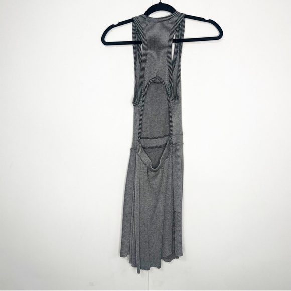 Free People Catchin Rays Gray Racerback Dress - Picture 3 of 5